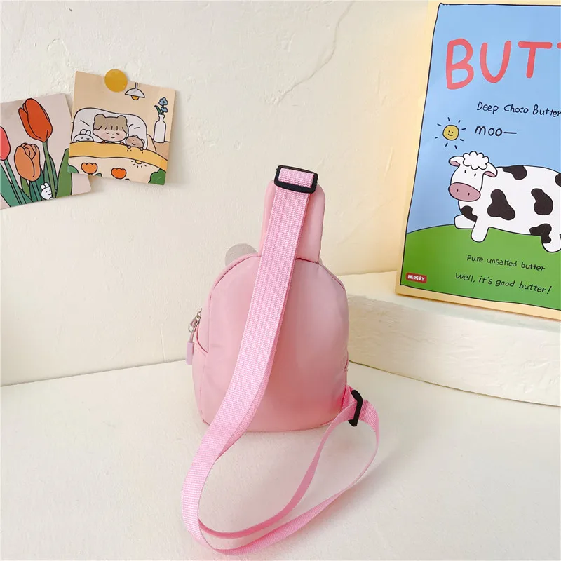 Girl'S Nylon Animal Cartoon Cute Oval Zipper Fanny Pack display picture 30