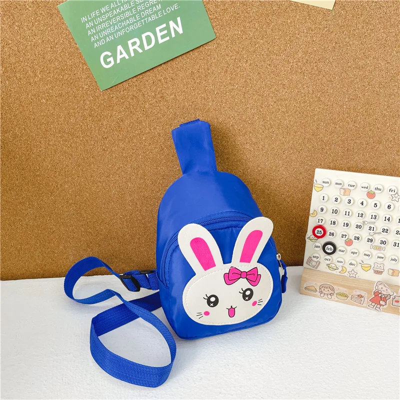 Girl'S Nylon Animal Cartoon Cute Oval Zipper Fanny Pack display picture 11