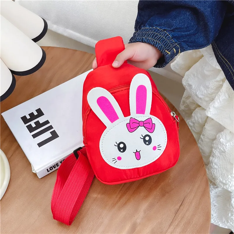 Girl'S Nylon Animal Cartoon Cute Oval Zipper Fanny Pack display picture 59
