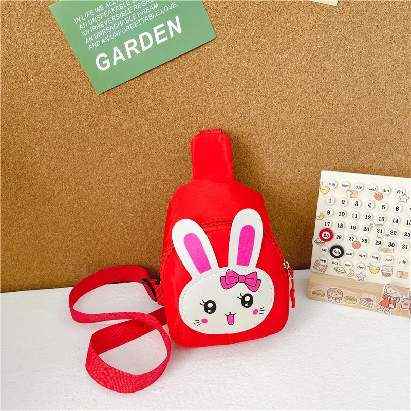 Girl'S Nylon Animal Cartoon Cute Oval Zipper Fanny Pack display picture 54