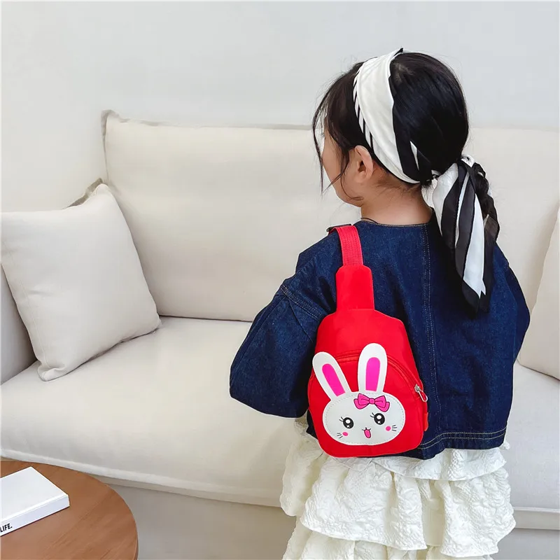 Girl'S Nylon Animal Cartoon Cute Oval Zipper Fanny Pack display picture 49