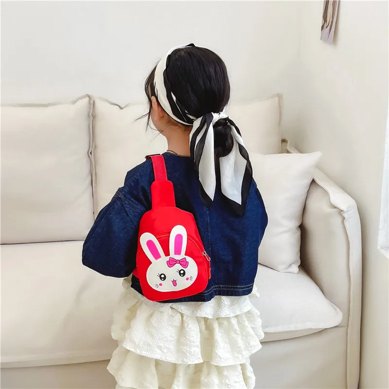 Girl'S Nylon Animal Cartoon Cute Oval Zipper Fanny Pack display picture 47