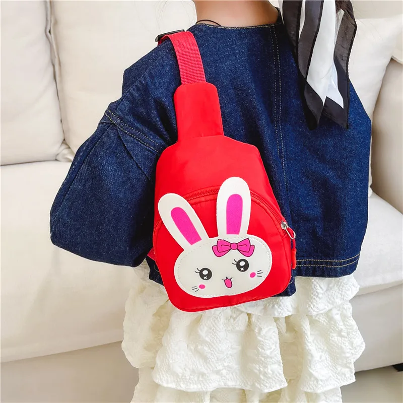 Girl'S Nylon Animal Cartoon Cute Oval Zipper Fanny Pack display picture 48