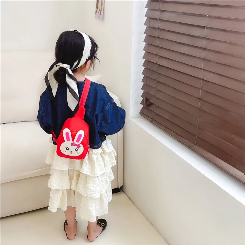 Girl'S Nylon Animal Cartoon Cute Oval Zipper Fanny Pack display picture 70