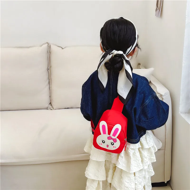 Girl'S Nylon Animal Cartoon Cute Oval Zipper Fanny Pack display picture 39