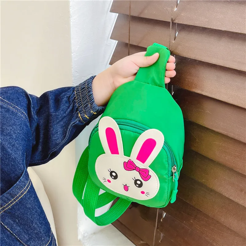 Girl'S Nylon Animal Cartoon Cute Oval Zipper Fanny Pack display picture 40