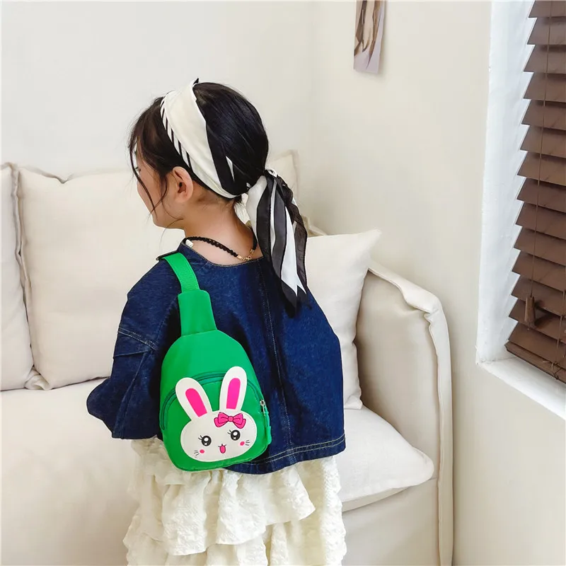 Girl'S Nylon Animal Cartoon Cute Oval Zipper Fanny Pack display picture 45