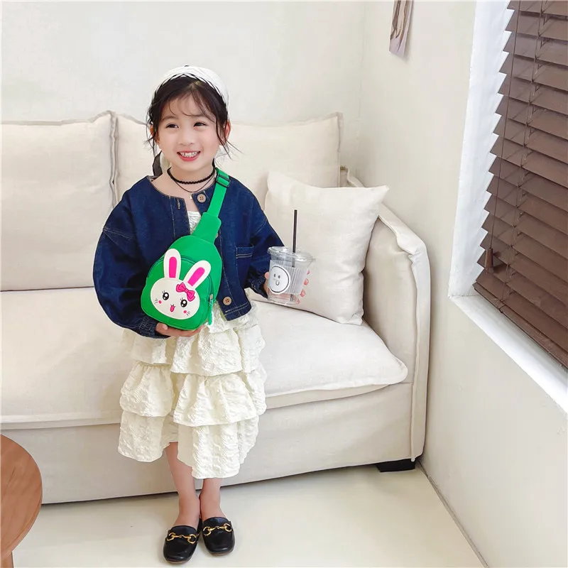 Girl'S Nylon Animal Cartoon Cute Oval Zipper Fanny Pack display picture 58