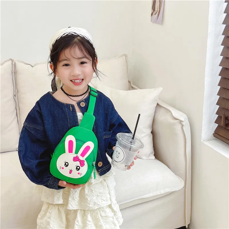 Girl'S Nylon Animal Cartoon Cute Oval Zipper Fanny Pack display picture 61