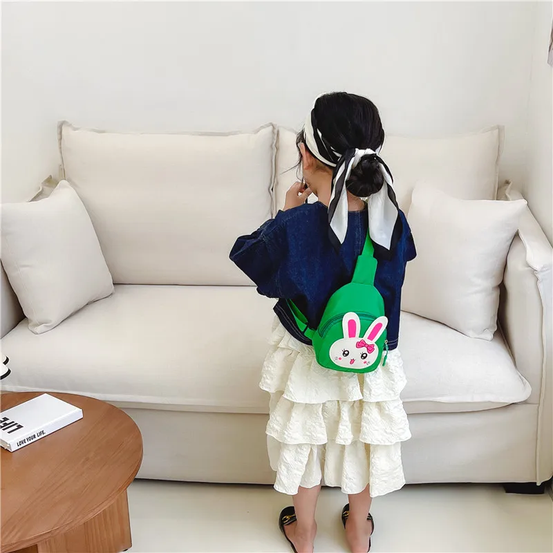 Girl'S Nylon Animal Cartoon Cute Oval Zipper Fanny Pack display picture 63