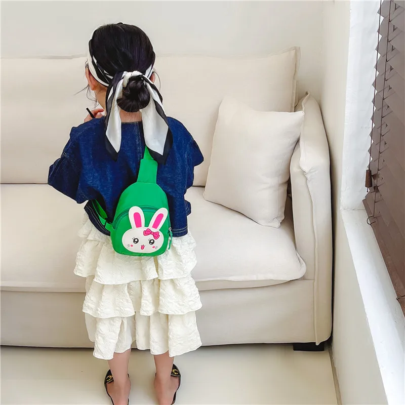 Girl'S Nylon Animal Cartoon Cute Oval Zipper Fanny Pack display picture 66
