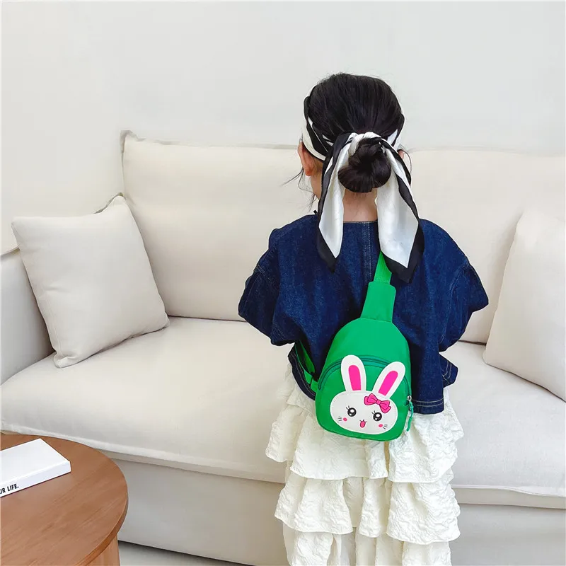 Girl'S Nylon Animal Cartoon Cute Oval Zipper Fanny Pack display picture 64