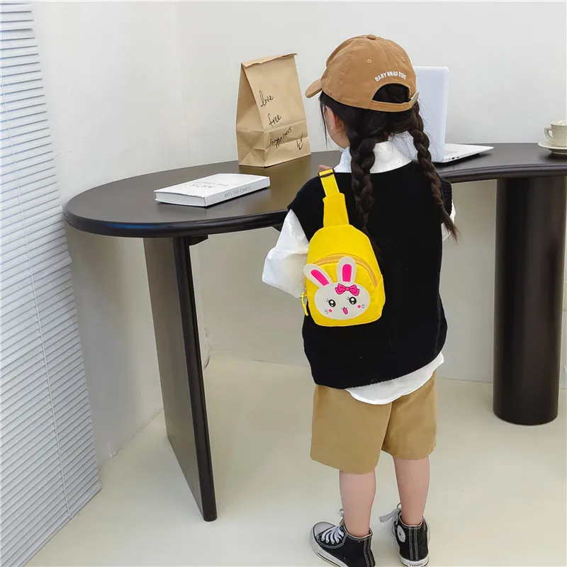 Girl'S Nylon Animal Cartoon Cute Oval Zipper Fanny Pack display picture 69