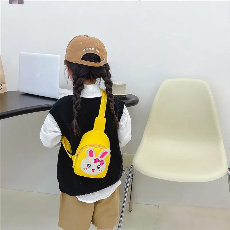 Girl'S Nylon Animal Cartoon Cute Oval Zipper Fanny Pack display picture 81