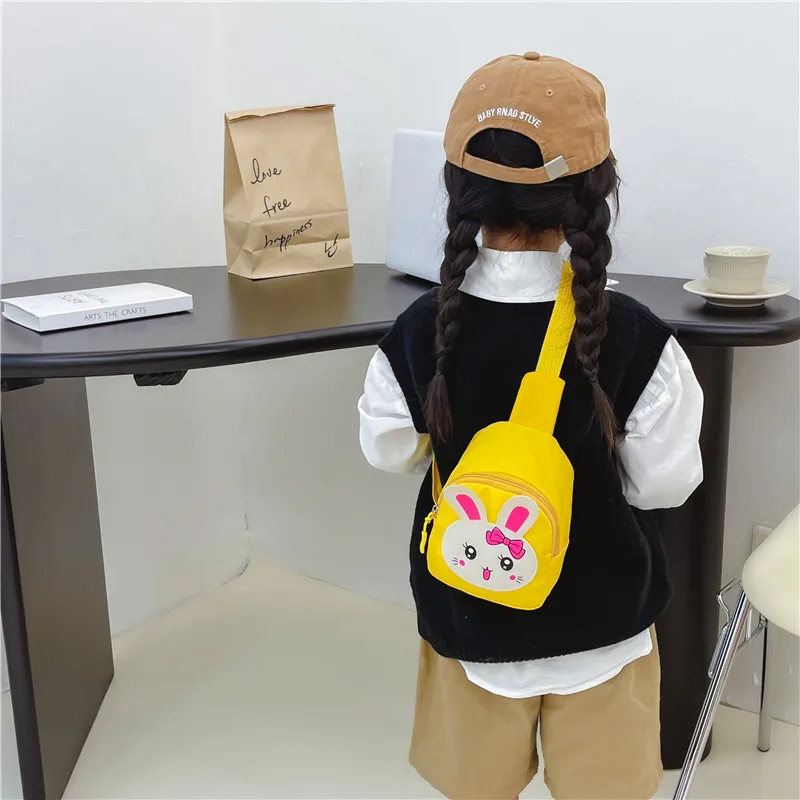 Girl'S Nylon Animal Cartoon Cute Oval Zipper Fanny Pack display picture 82