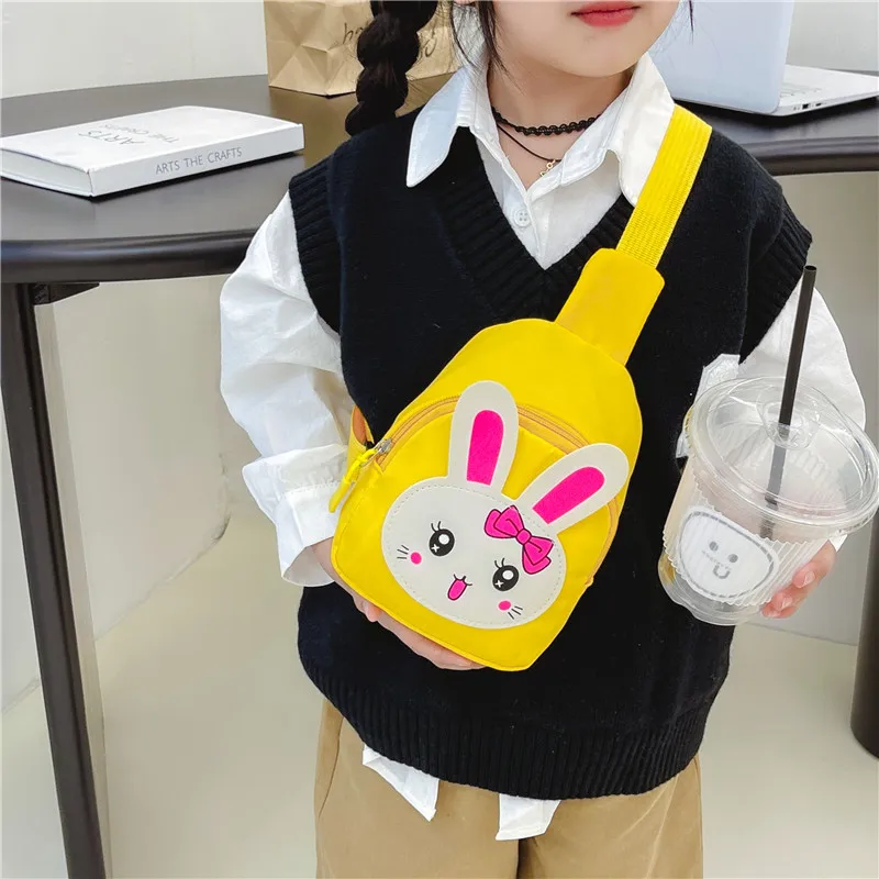 Girl'S Nylon Animal Cartoon Cute Oval Zipper Fanny Pack display picture 86