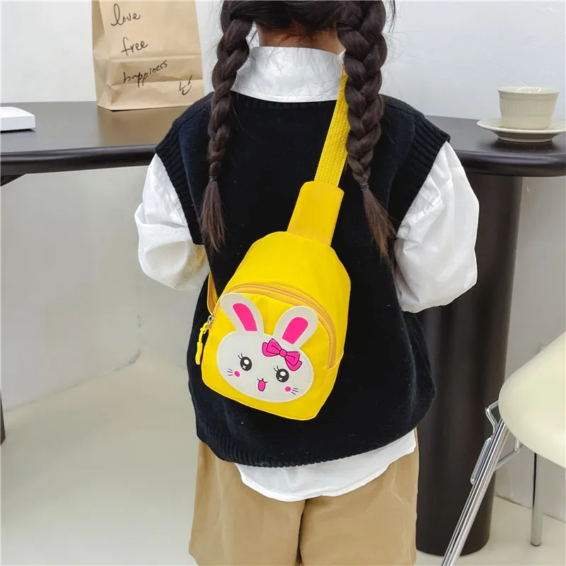 Girl'S Nylon Animal Cartoon Cute Oval Zipper Fanny Pack display picture 88