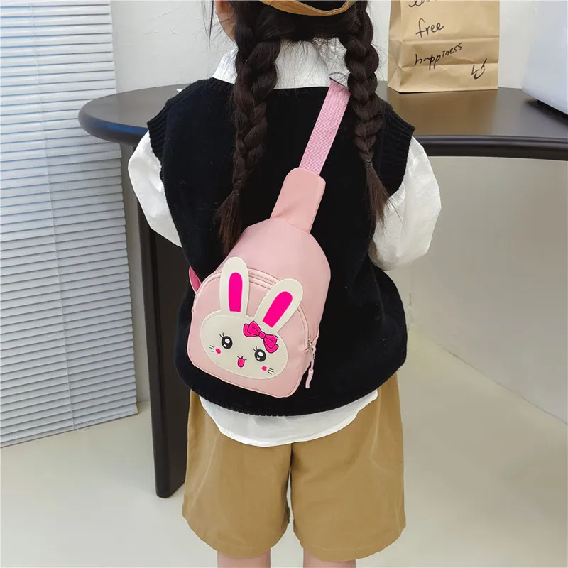 Girl'S Nylon Animal Cartoon Cute Oval Zipper Fanny Pack display picture 100