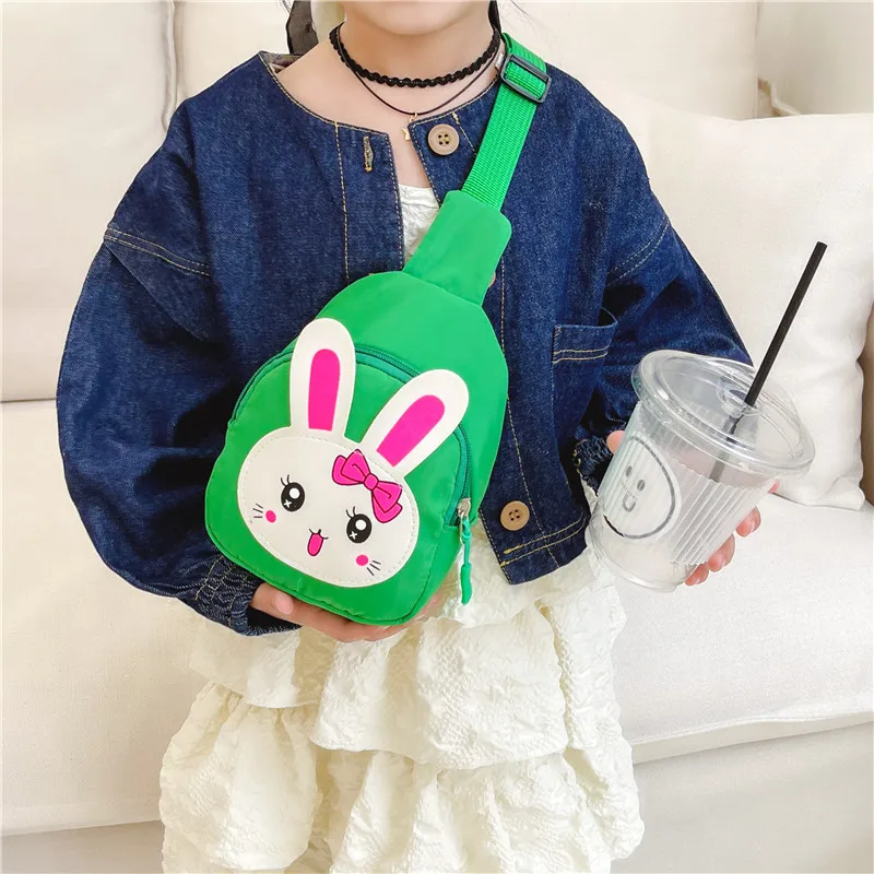 Girl'S Nylon Animal Cartoon Cute Oval Zipper Fanny Pack display picture 101