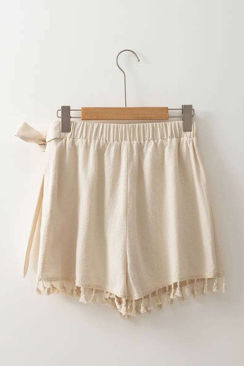 Women's Holiday Banquet Travel Casual Streetwear Solid Color Shorts Shorts display picture 6