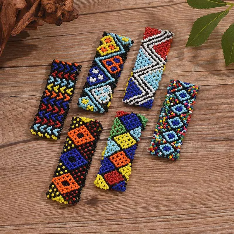Vacation Classic Style Geometric Glass Glass Round Women's Bracelets display picture 6