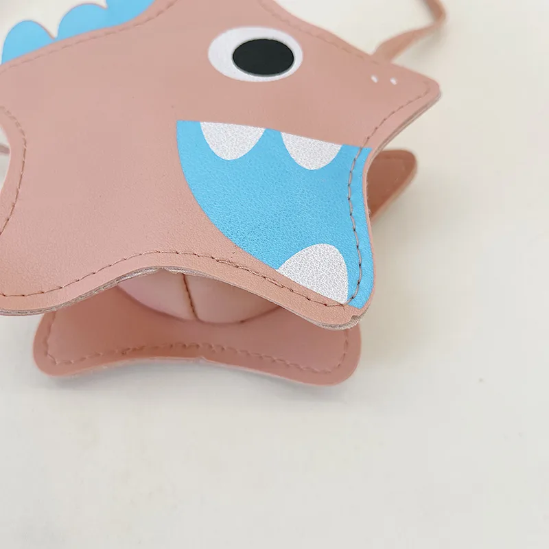 Kid'S Pu Leather Cartoon Cute Pentagram Zipper Crossbody Bag display picture 11