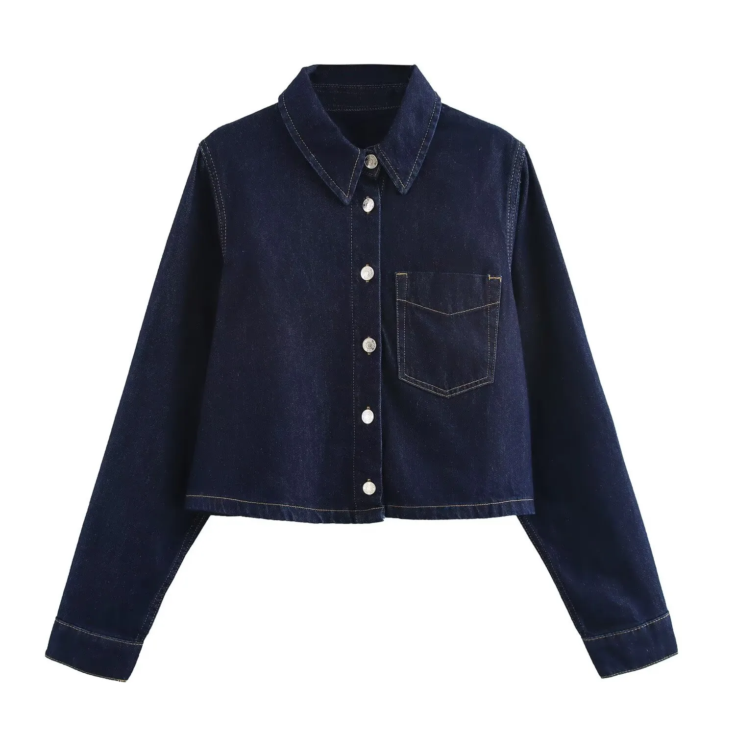 Holiday Daily Selfie Women's Streetwear Solid Color Cotton Polyester Denim Pant Co-ord Set Shorts Sets display picture 2