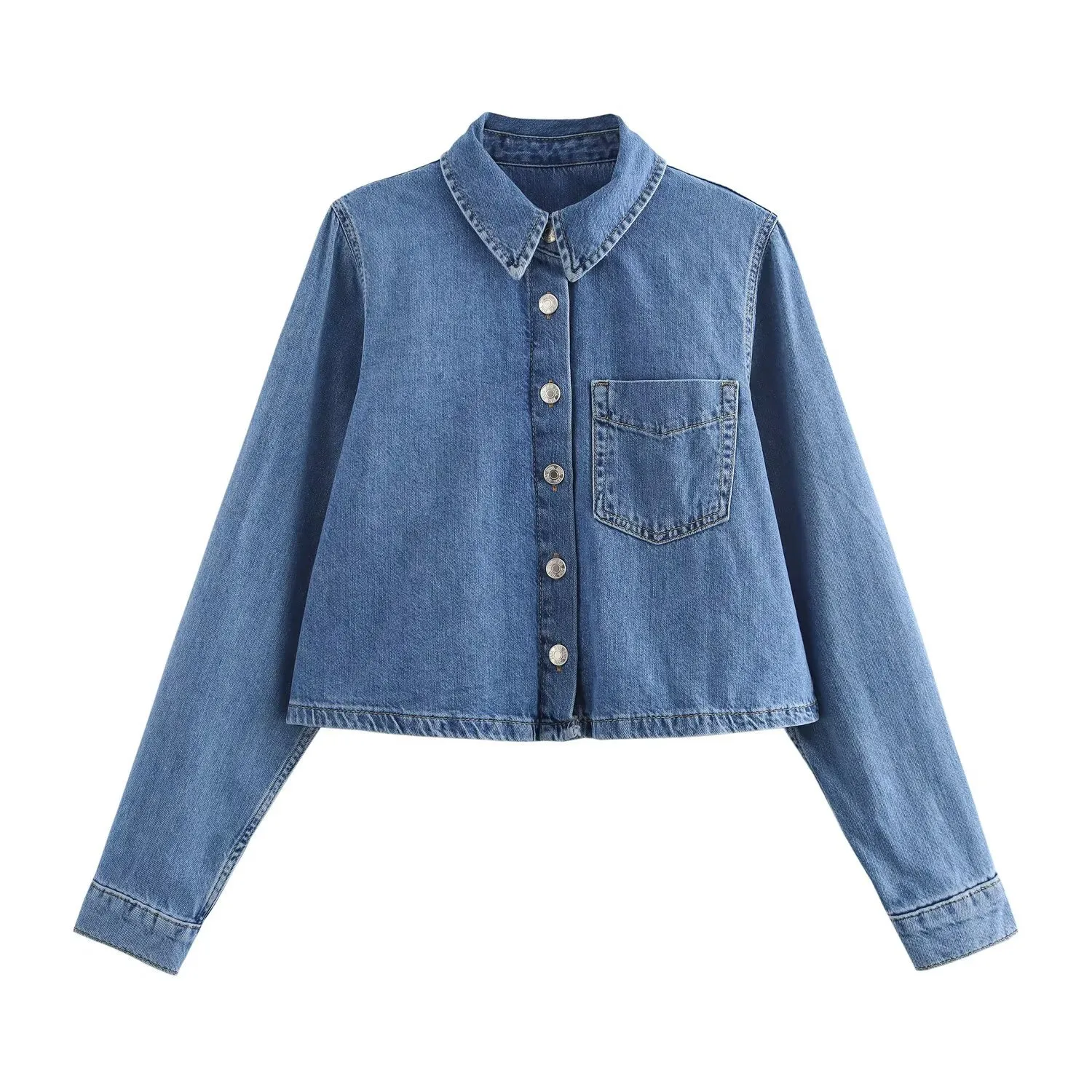 Holiday Daily Selfie Women's Streetwear Solid Color Cotton Polyester Denim Pant Co-ord Set Shorts Sets display picture 4