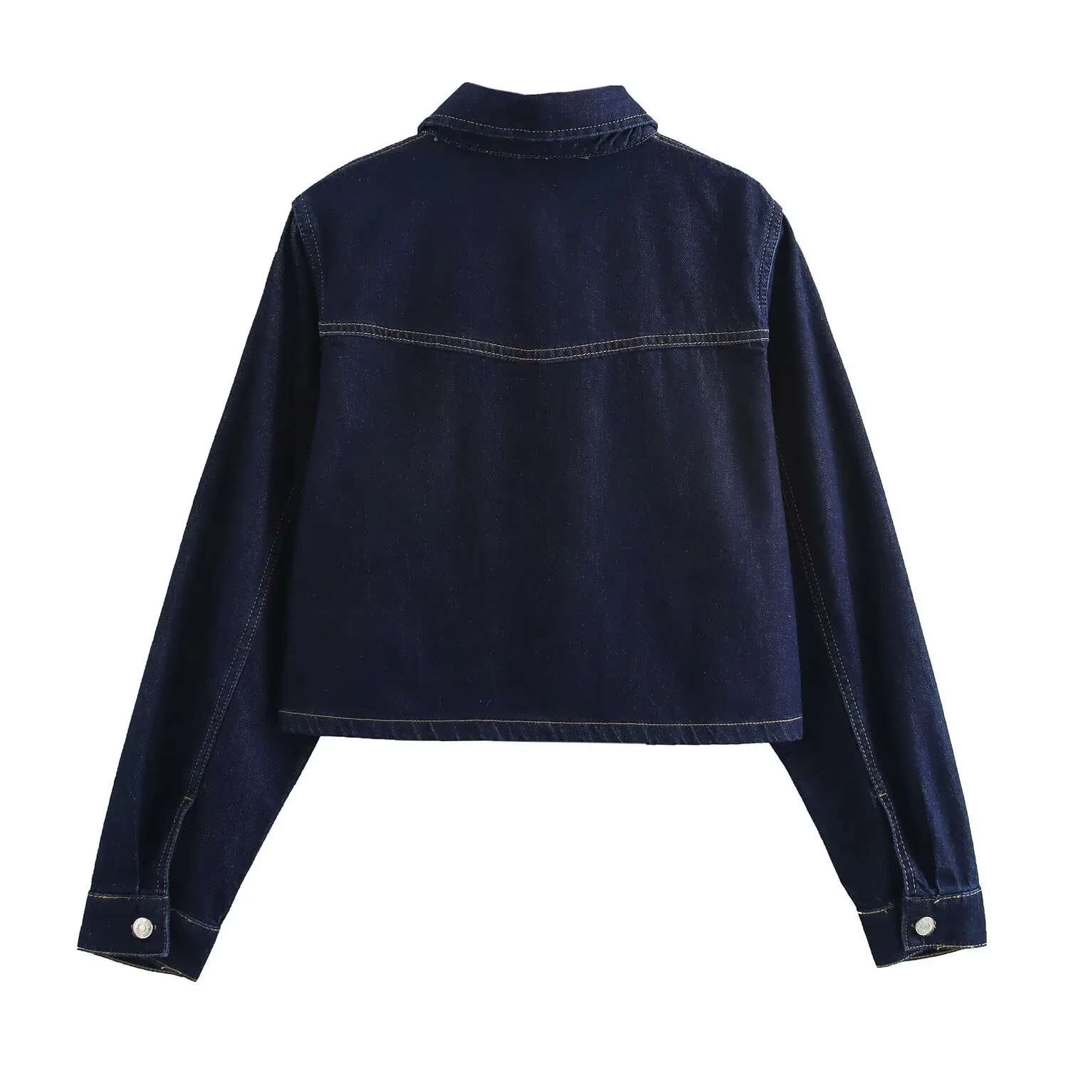 Holiday Daily Selfie Women's Streetwear Solid Color Cotton Polyester Denim Pant Co-ord Set Shorts Sets display picture 3