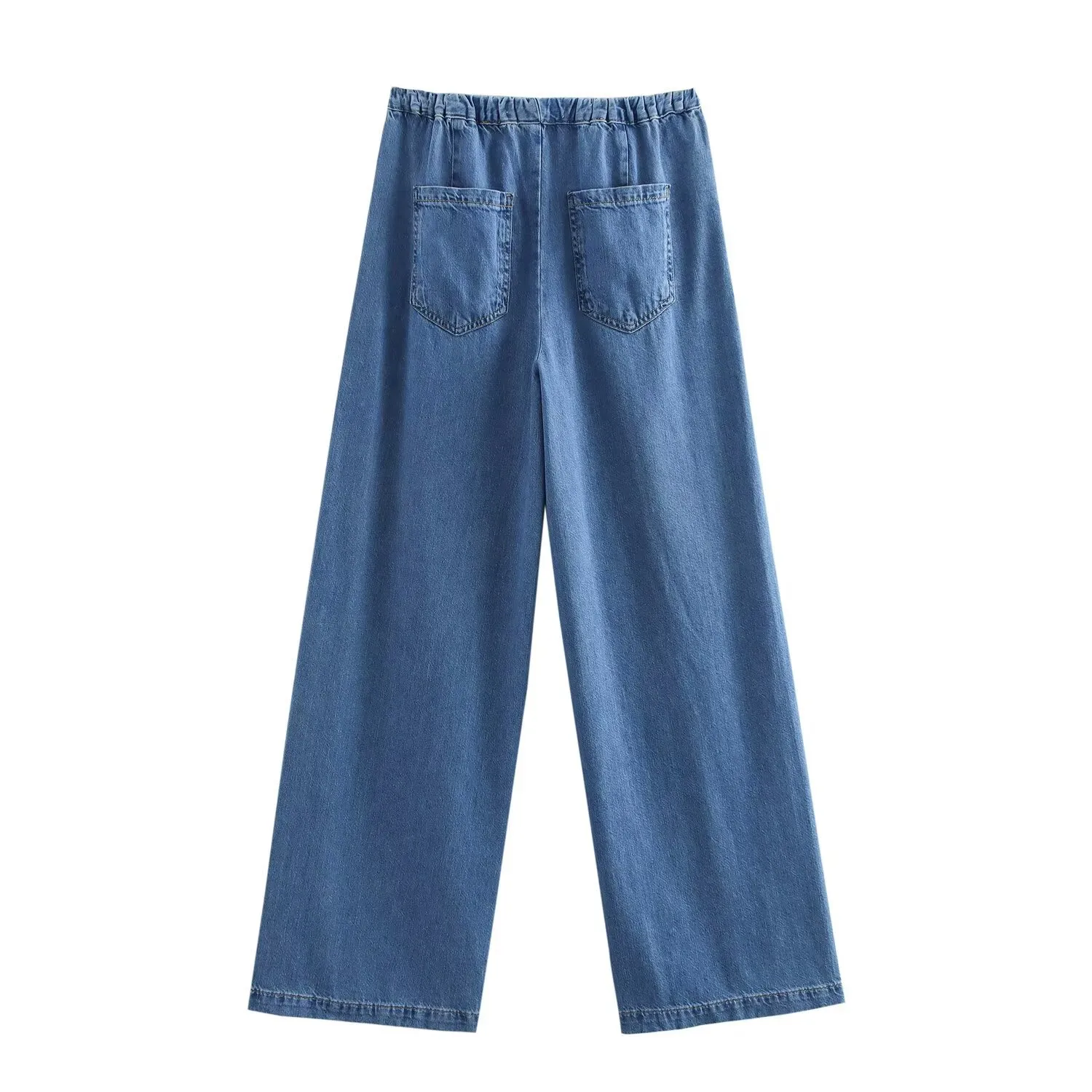 Holiday Daily Selfie Women's Streetwear Solid Color Cotton Polyester Denim Pant Co-ord Set Shorts Sets display picture 9