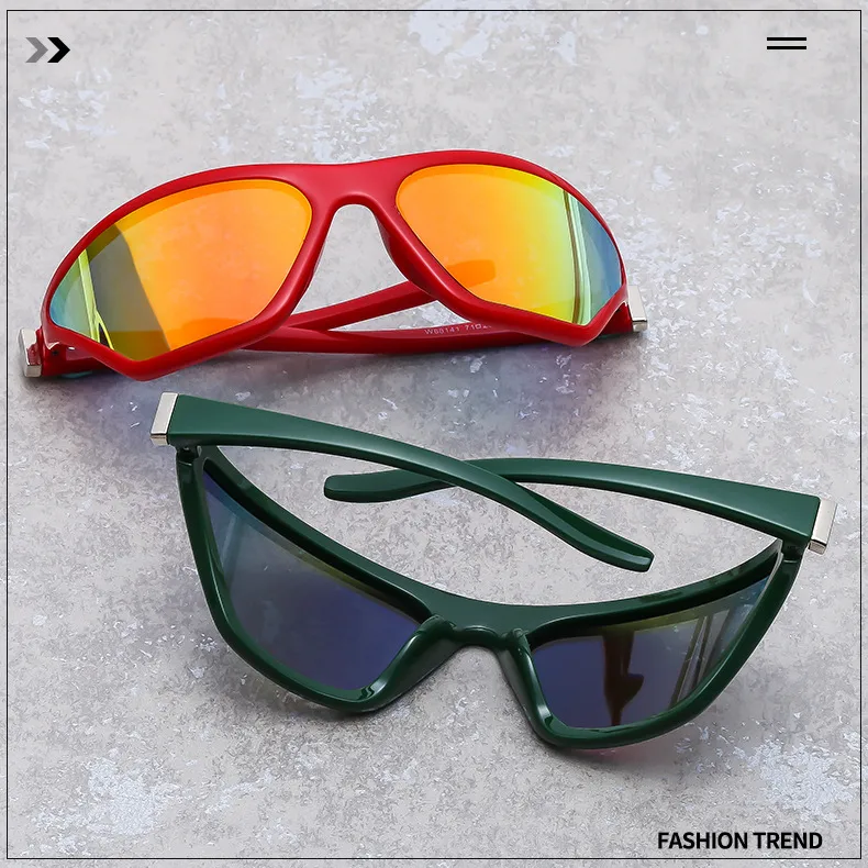 Sports Sunglasses Pc Sport Biker Full Frame Glasses display picture 1