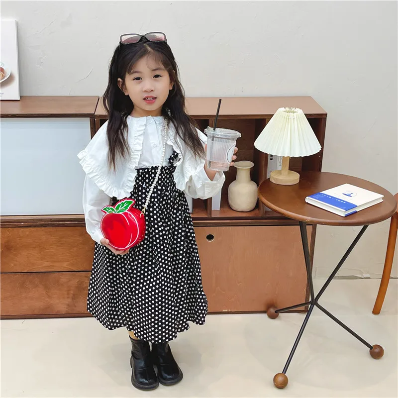 Kid'S Pu Leather Fruit Cute Round Zipper Crossbody Bag display picture 68
