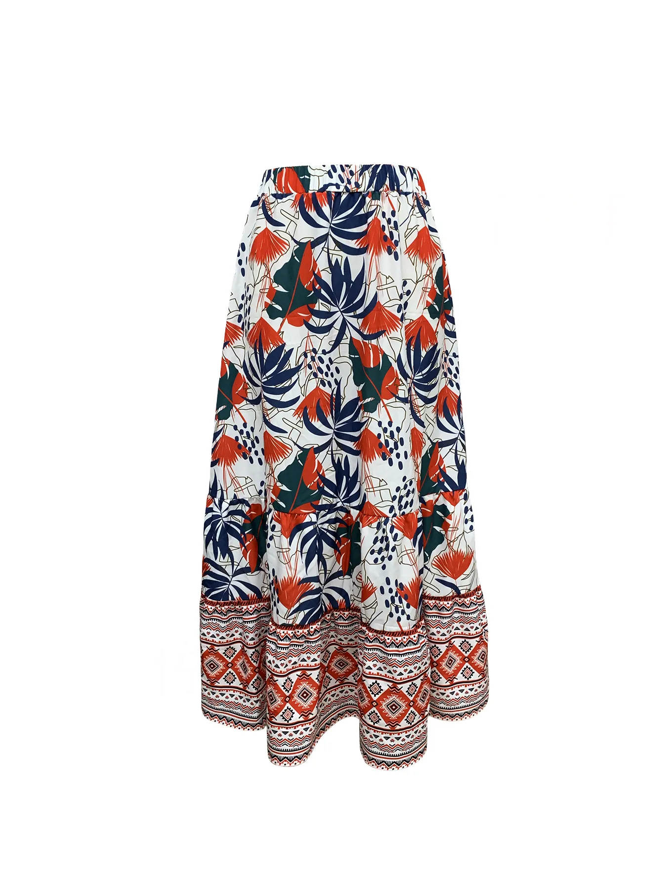 Women's A- Line Skirt Casual Simple Style Streetwear Printing Midi Dress Holiday Banquet Travel display picture 8