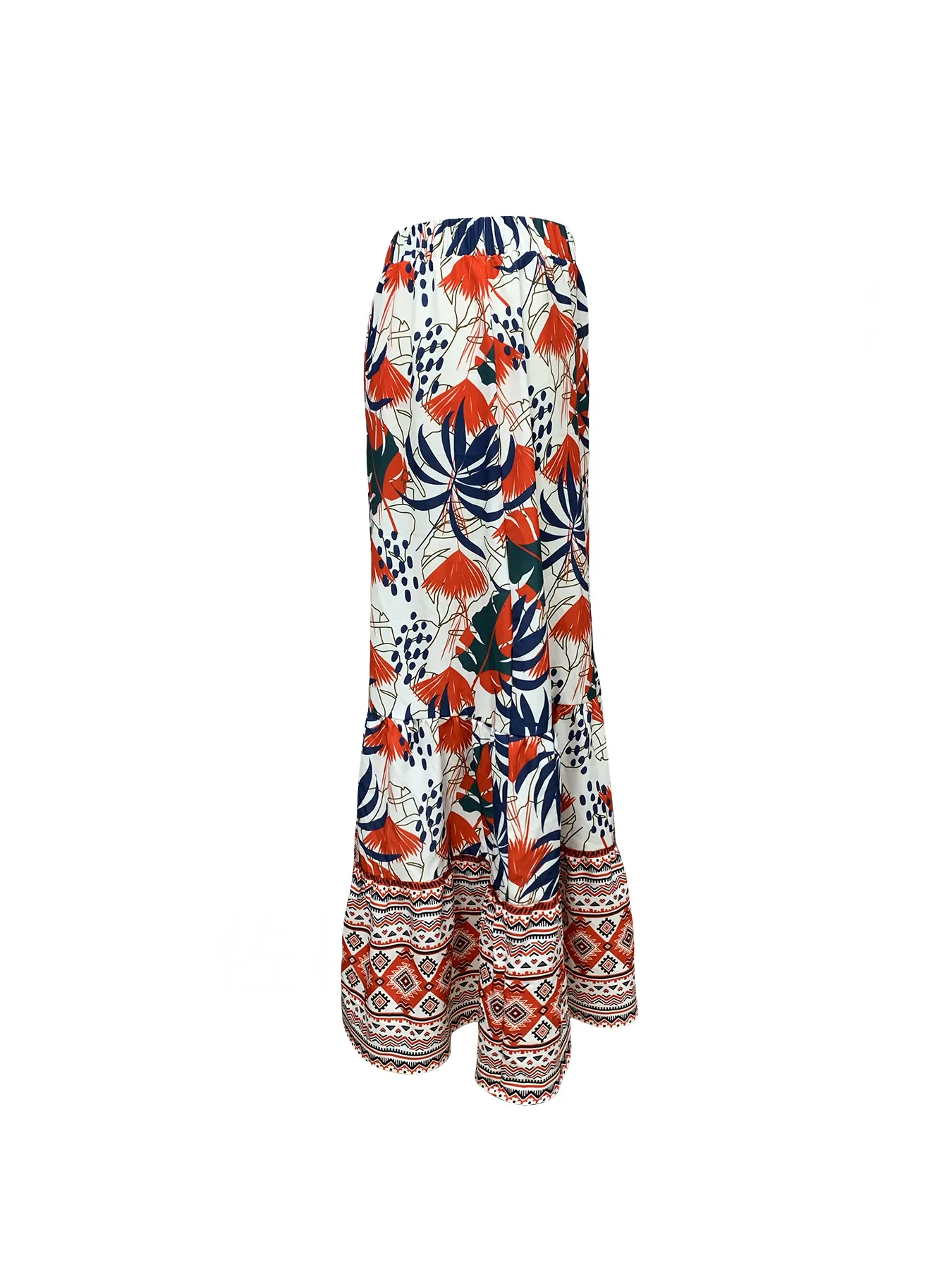 Women's A- Line Skirt Casual Simple Style Streetwear Printing Midi Dress Holiday Banquet Travel display picture 9