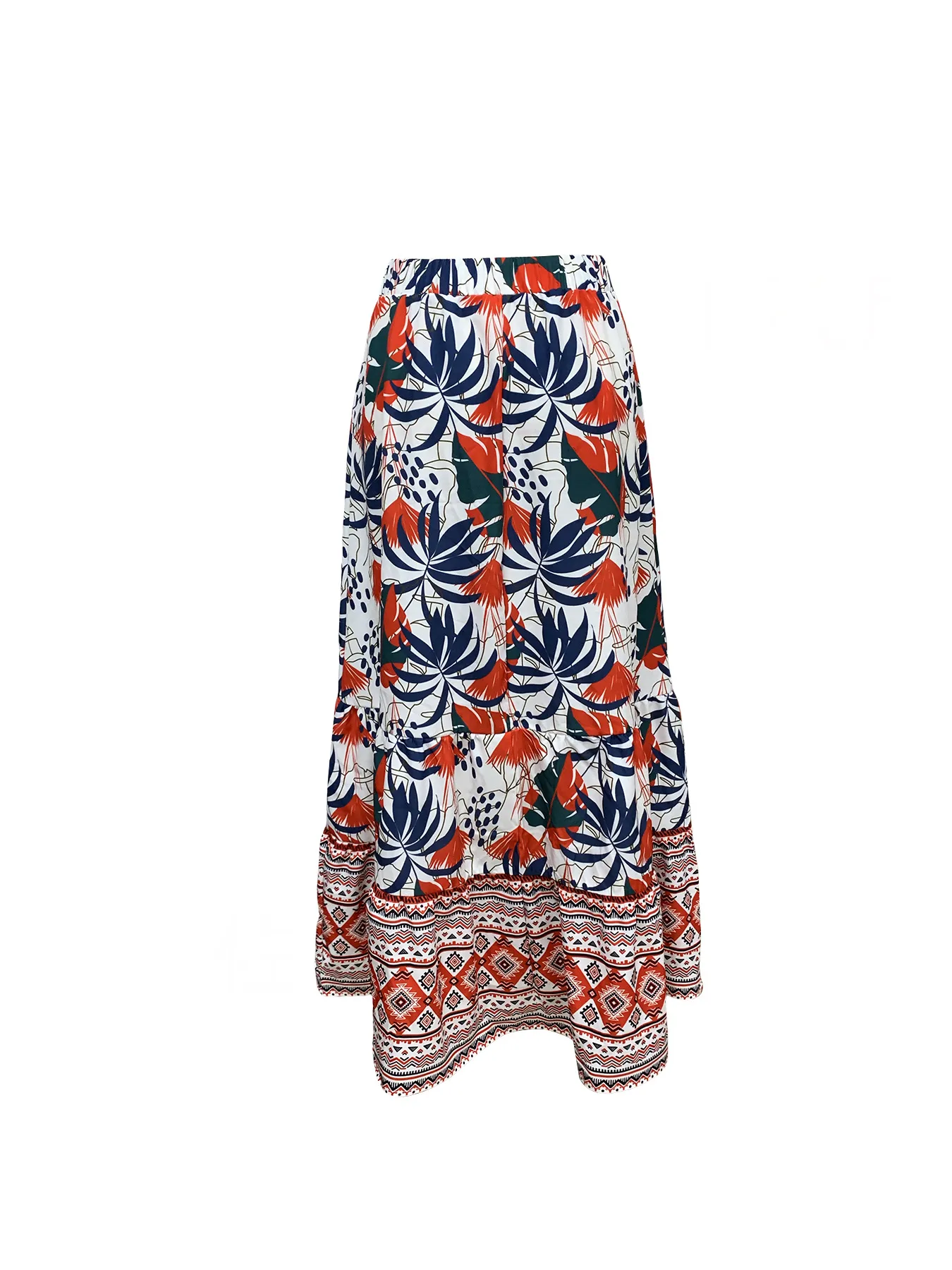 Women's A- Line Skirt Casual Simple Style Streetwear Printing Midi Dress Holiday Banquet Travel display picture 10