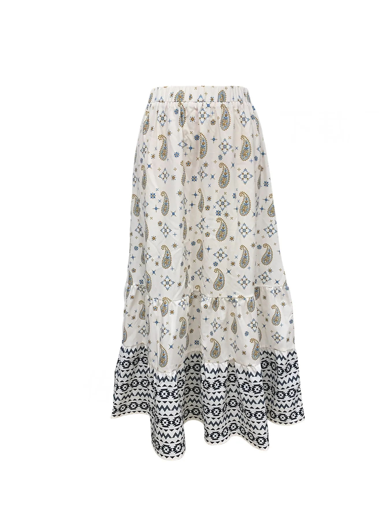 Women's A- Line Skirt Casual Simple Style Streetwear Printing Midi Dress Holiday Banquet Travel display picture 12