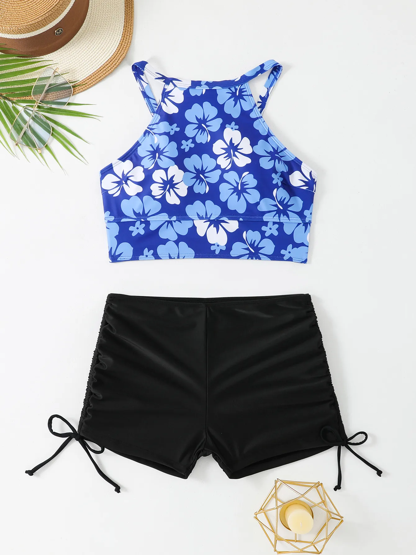 Women's Ditsy Floral 2 Pieces Set Swimwear display picture 11