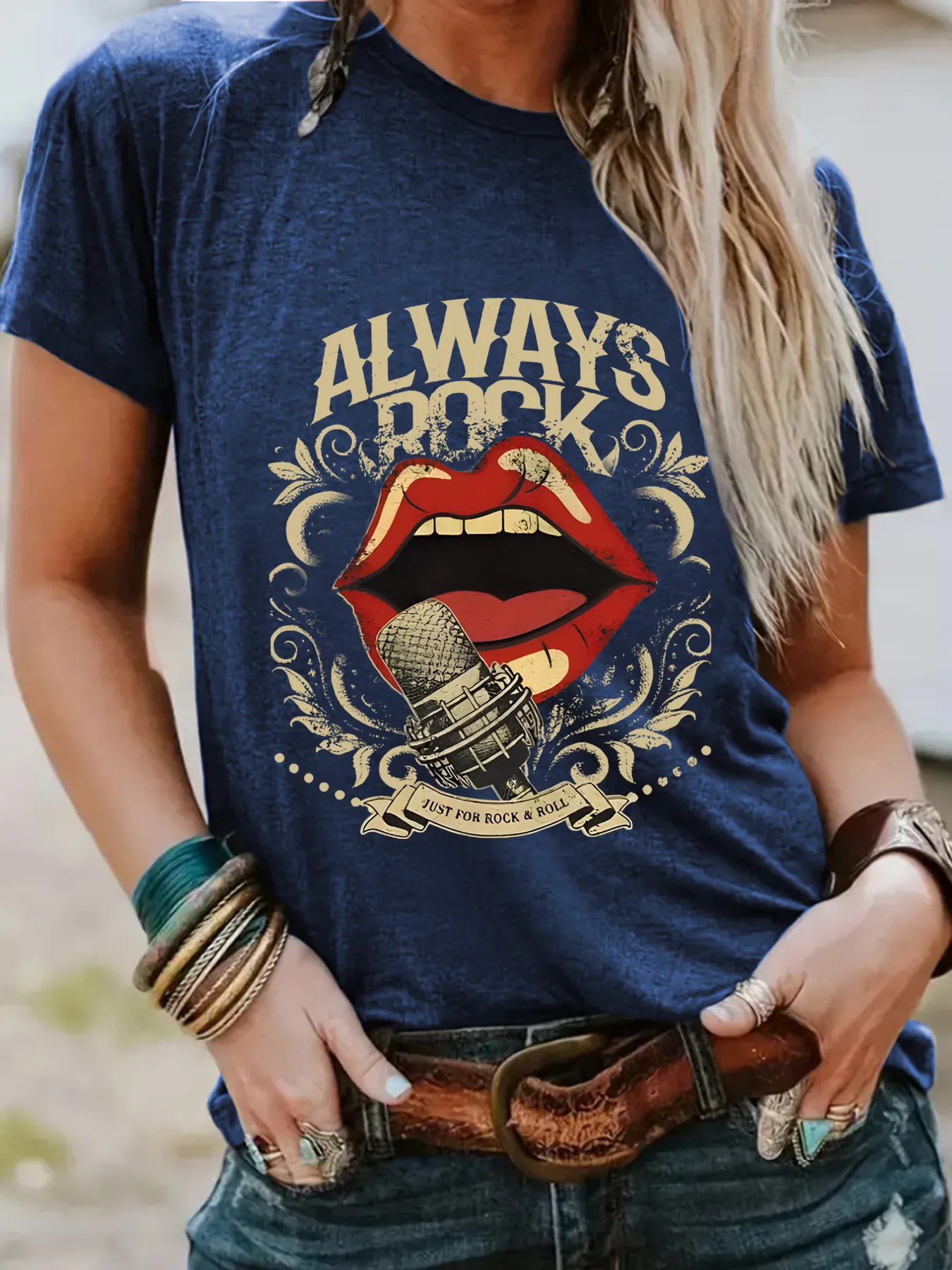 Women's T-shirt Short Sleeve T-Shirts Streetwear Letter display picture 3