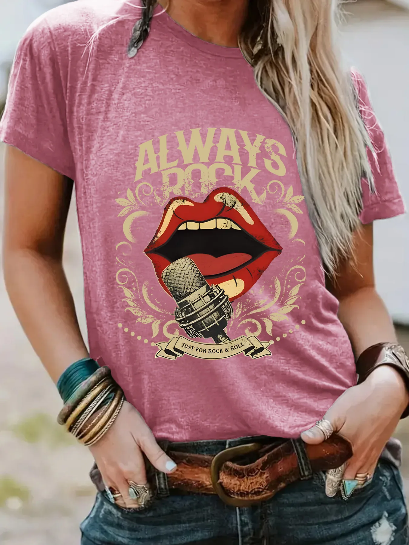 Women's T-shirt Short Sleeve T-Shirts Streetwear Letter display picture 5