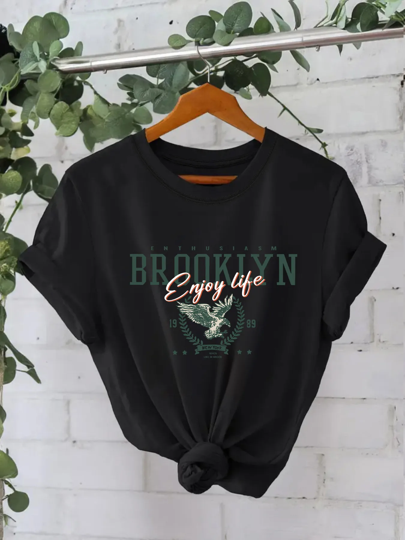 Women's T-shirt Short Sleeve T-Shirts Streetwear Letter display picture 2