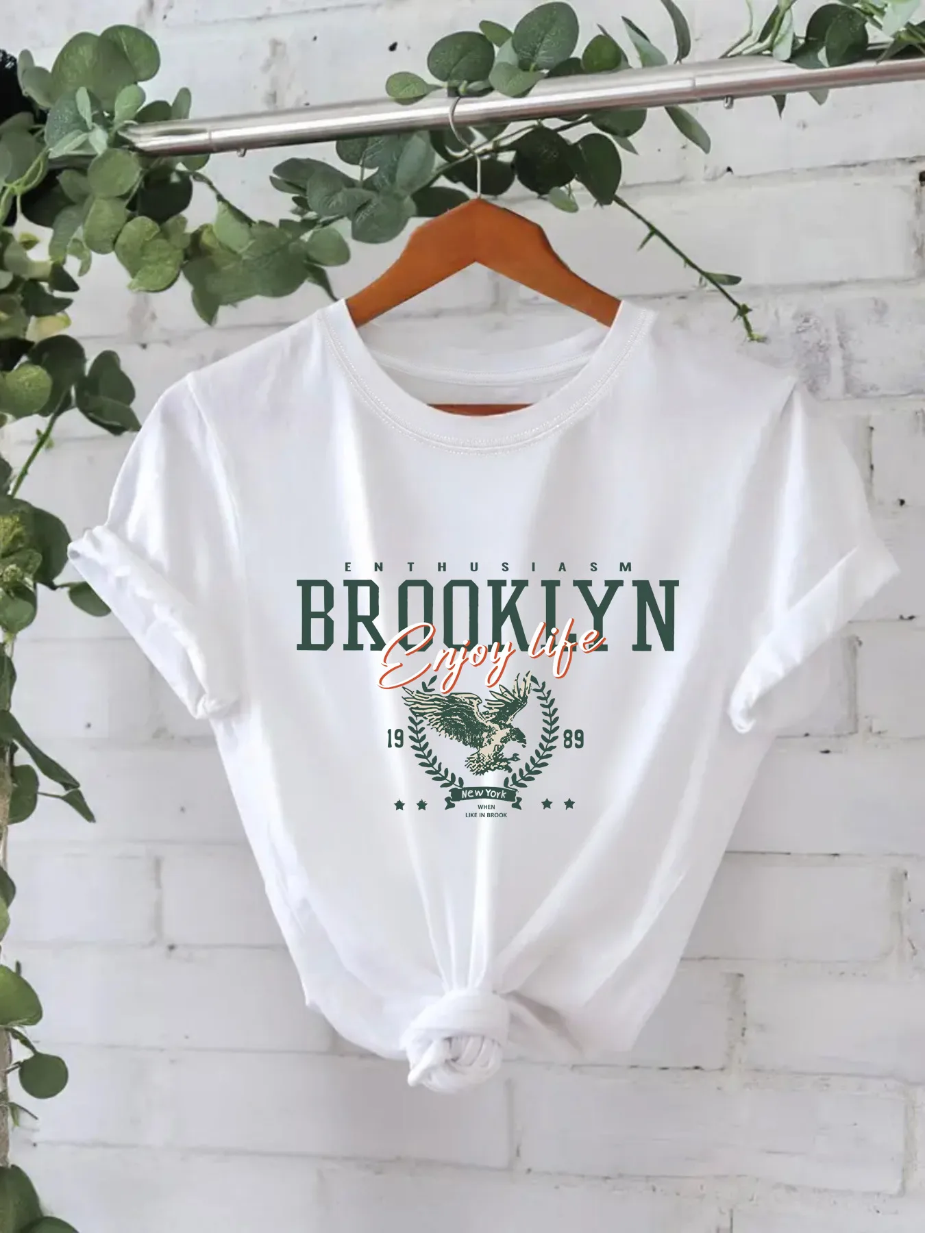 Women's T-shirt Short Sleeve T-Shirts Streetwear Letter display picture 3