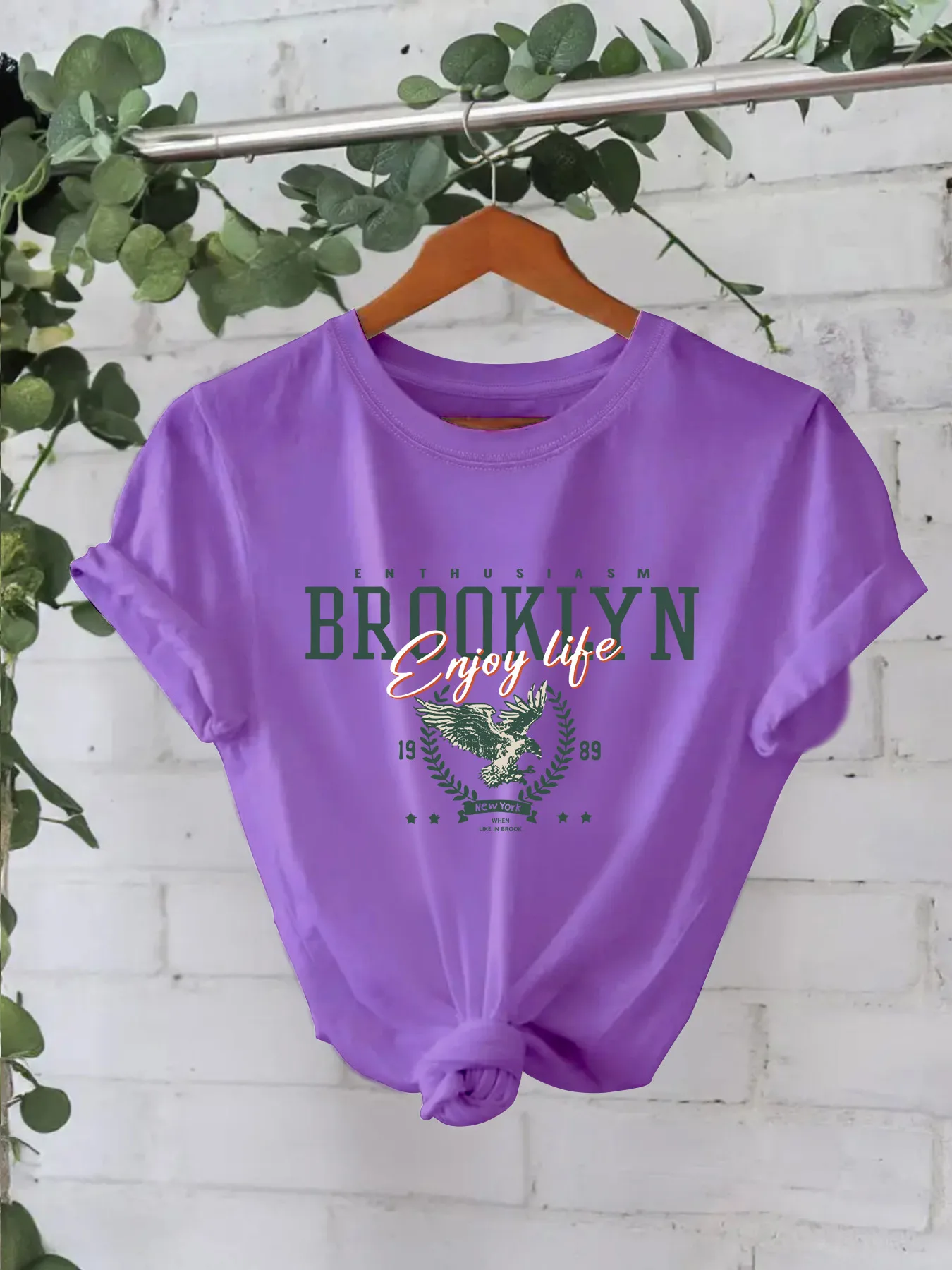 Women's T-shirt Short Sleeve T-Shirts Streetwear Letter display picture 4