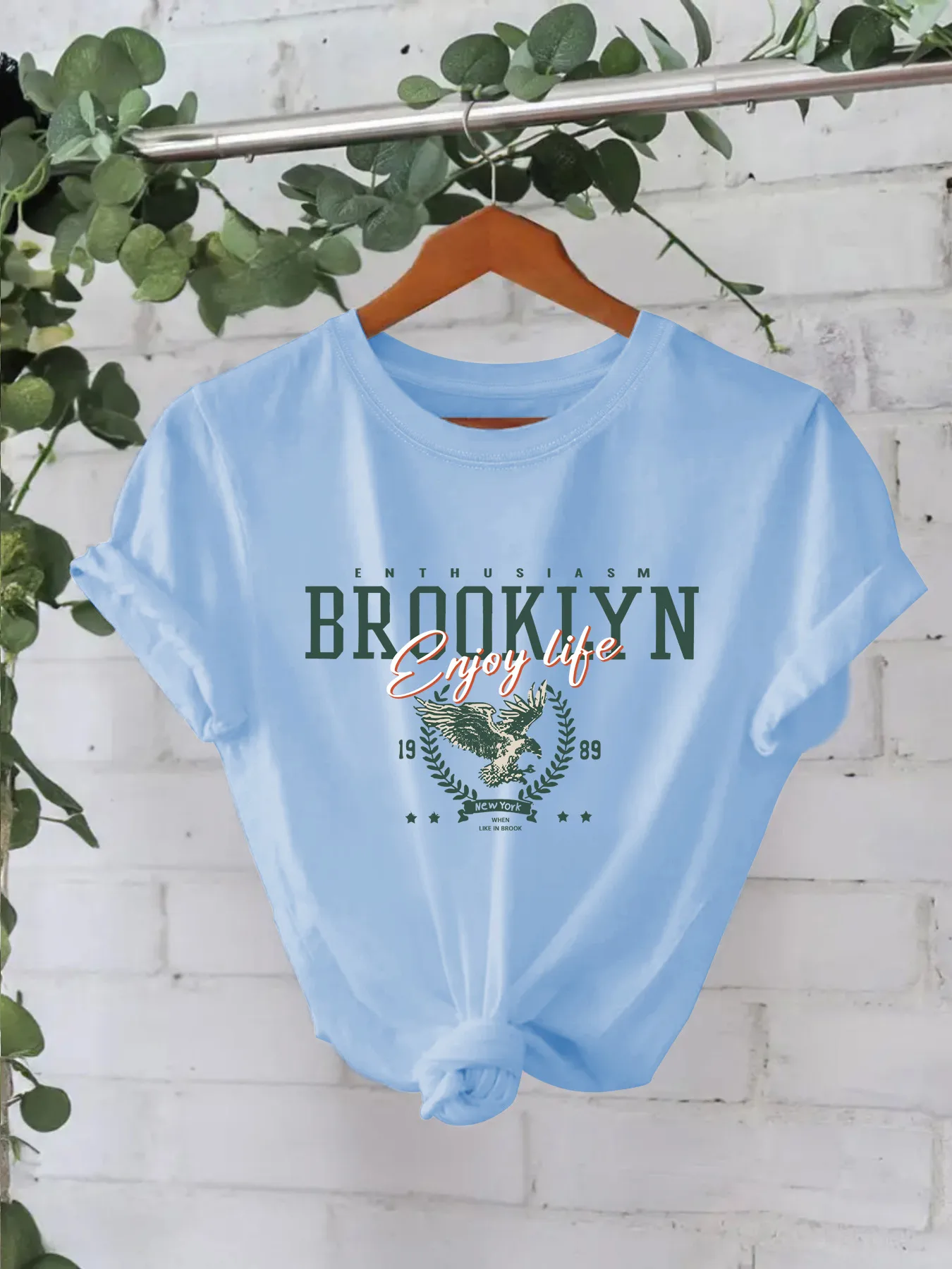 Women's T-shirt Short Sleeve T-Shirts Streetwear Letter display picture 5