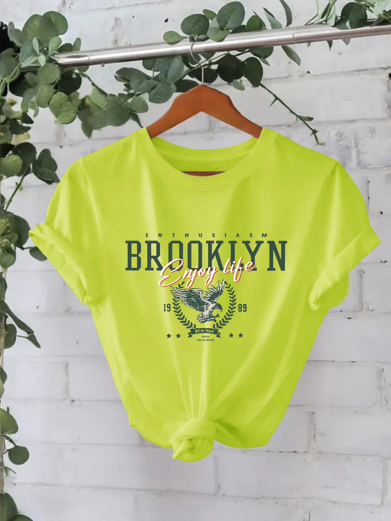 Women's T-shirt Short Sleeve T-Shirts Streetwear Letter display picture 7