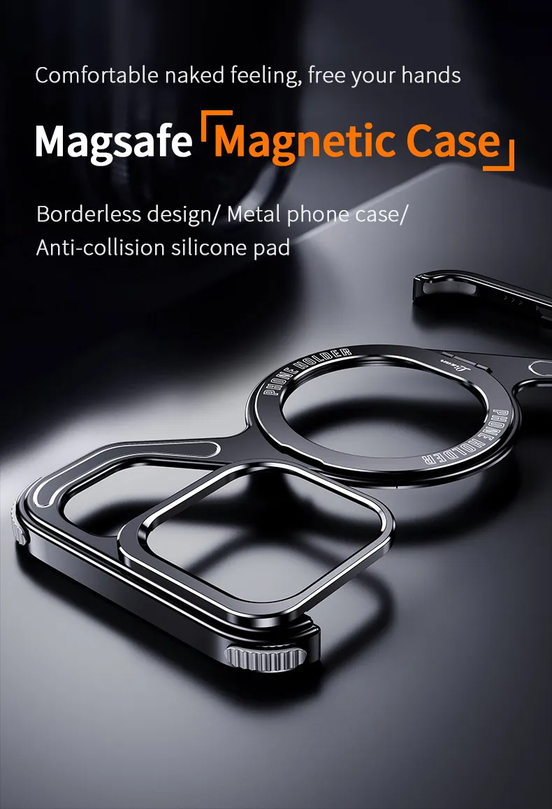 Alloy Solid Color Vintage Style Phone Cases Phone Cases display picture 3