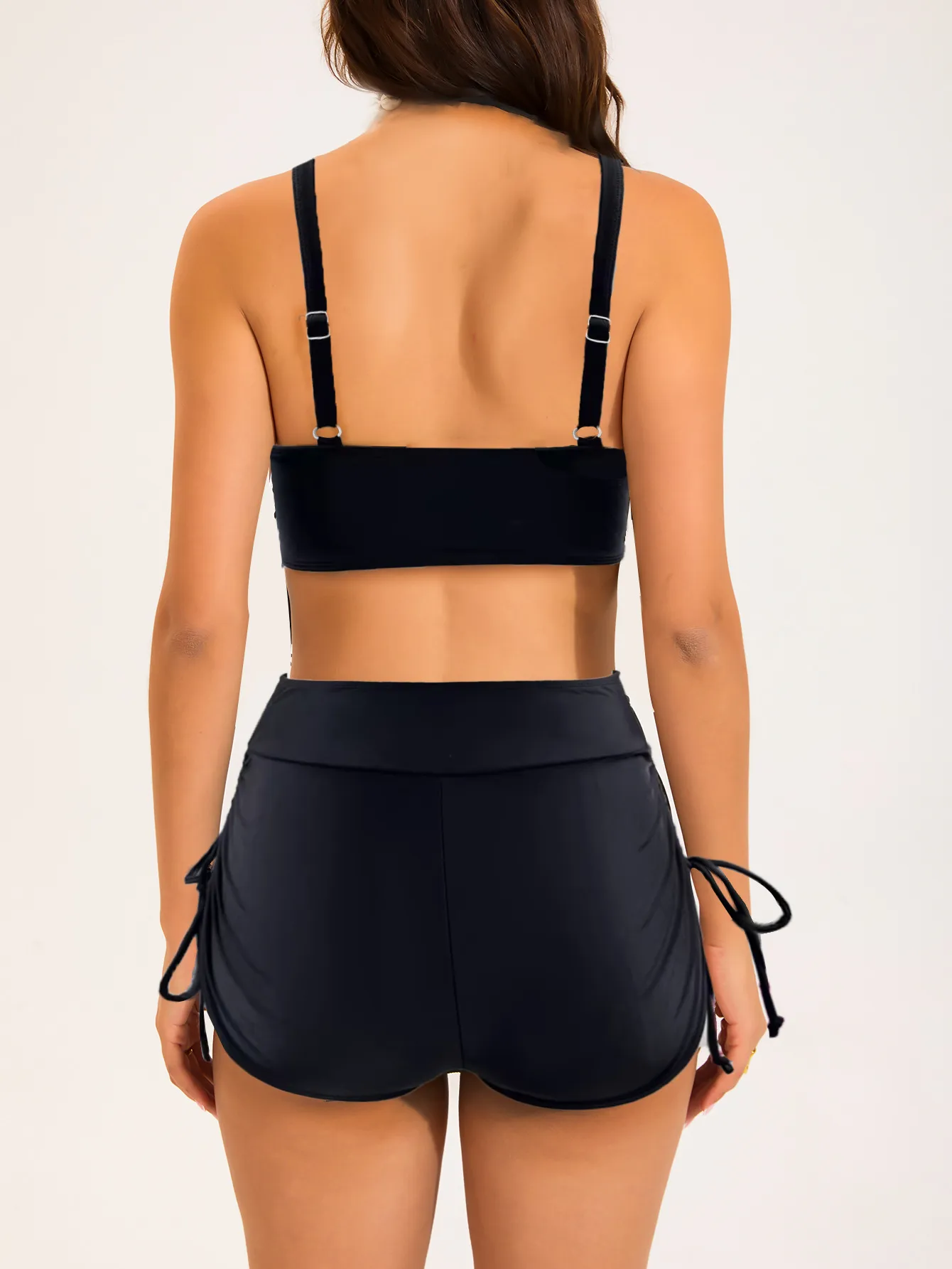 Women's Solid Color 2 Pieces Set Swimwear display picture 5