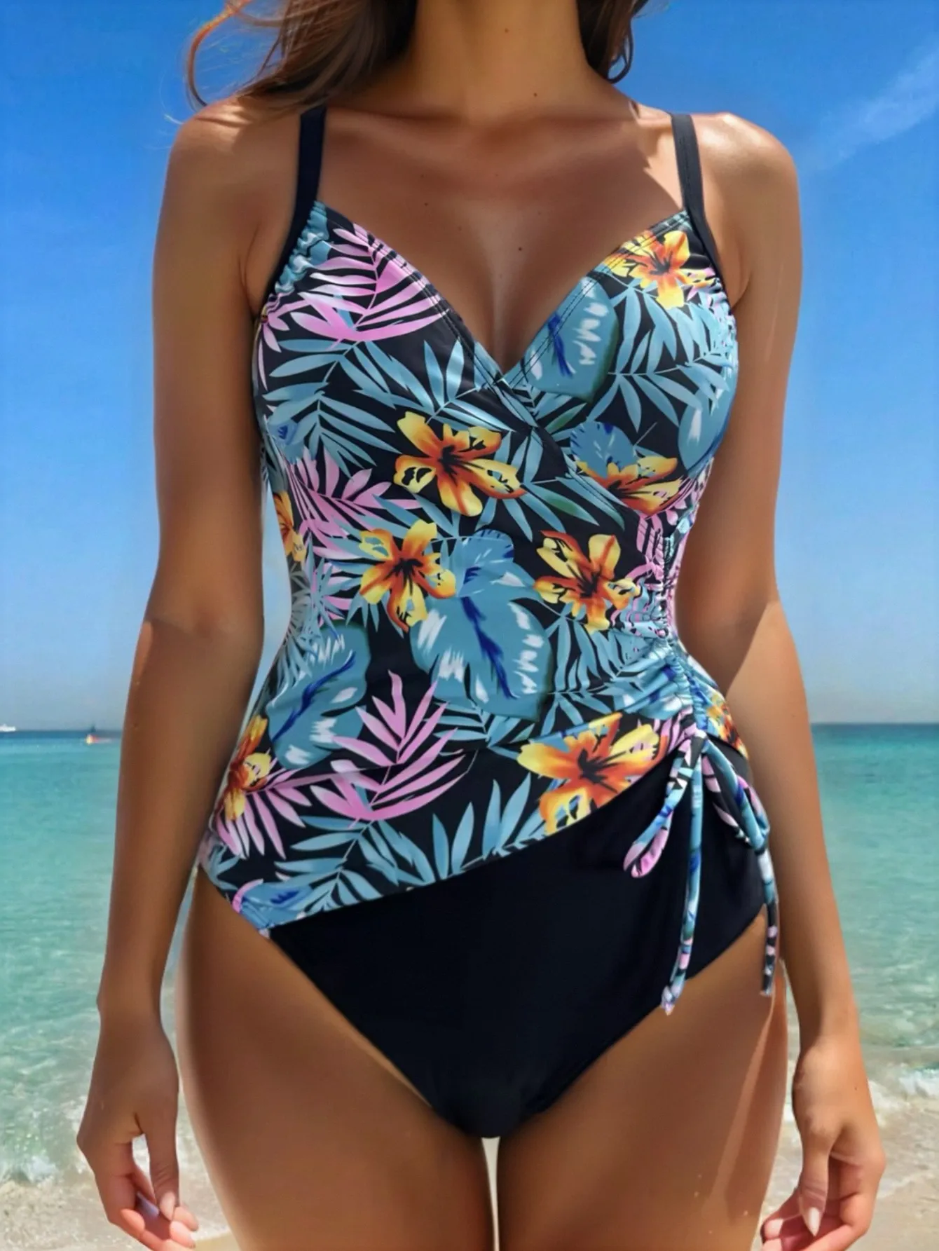 Women's Ditsy Floral 1 Piece Swimwear display picture 1