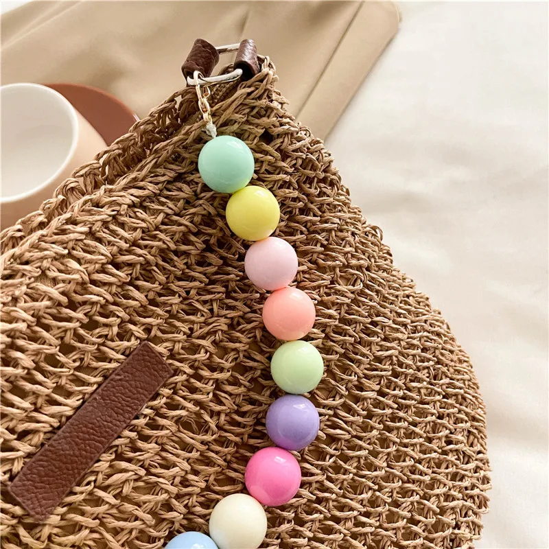 Women's Braid Color Block Vacation Square Zipper Shoulder Bag display picture 95
