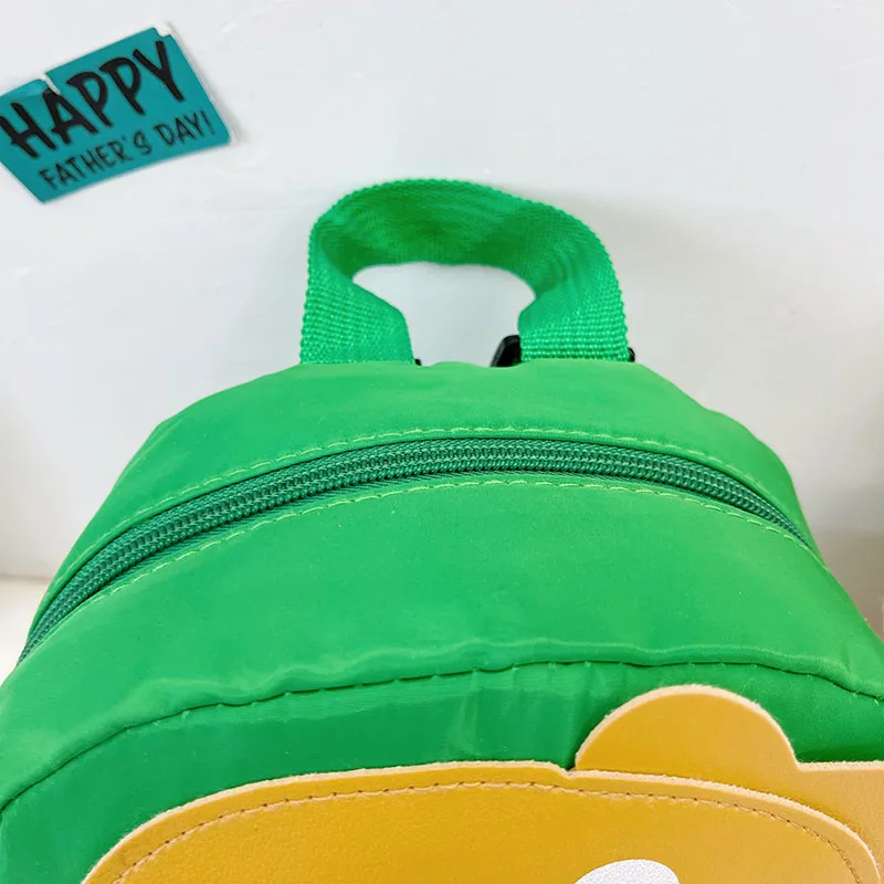Kid'S Nylon Cartoon Dinosaur Cute Oval Zipper Functional Backpack display picture 8