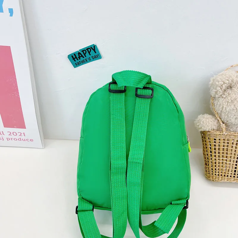 Kid'S Nylon Cartoon Dinosaur Cute Oval Zipper Functional Backpack display picture 45